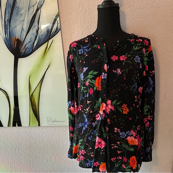 Women’s floral tunic blouse size XL - Picture 1 of 6